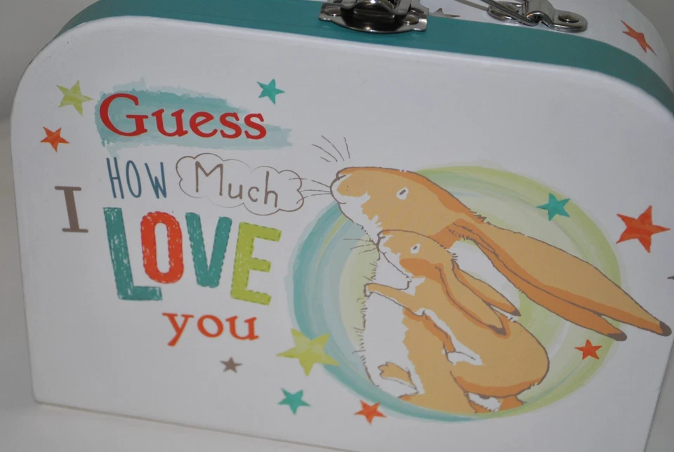 Guess How much I love you- Mini Suitcase- Rabbit Storage box- Decorative GC - Image 3 of 4