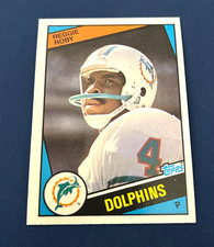 1984 Topps Football Reggie Roby Rookie Card #127 Set Break NM. rookie card picture