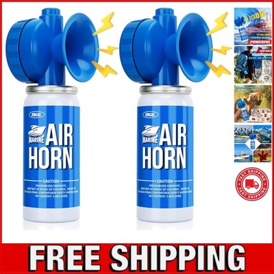 Portable 1.4oz Boat Air Horns - 123dB Loudness for Events & Outdoor Adventures