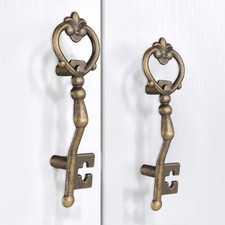 Cassettiera vintage a forma di chiave retrò maniglia porta mobili casale estrai