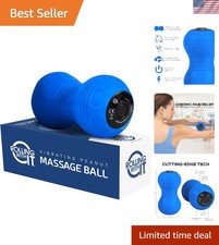 Vibrating Peanut Massage Ball - Deep Tissue Trigger Point Therapy, Myofascial...