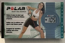 Polar Heart Rate Monitor - Works But Needs New Watch Band - Used.