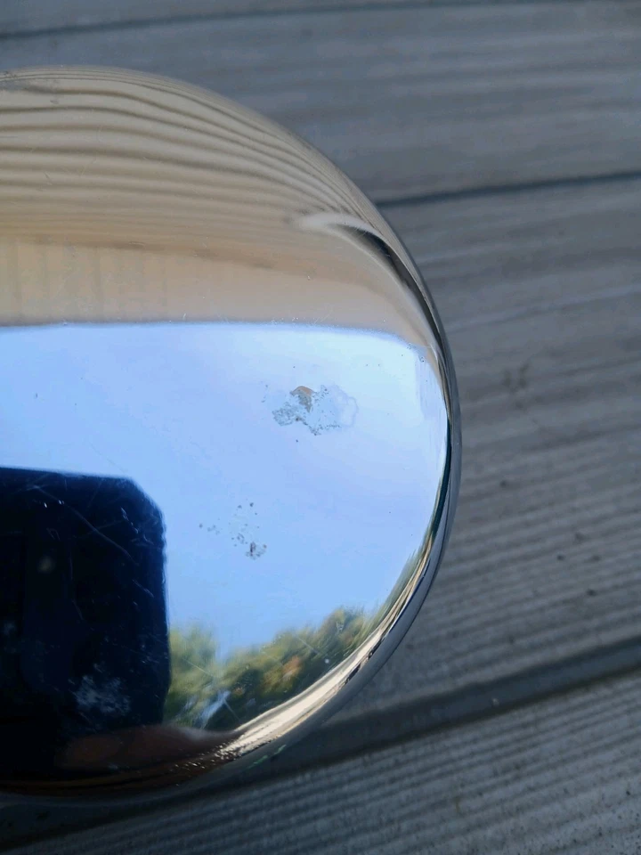 1968-1976 Triumph TR6 TR250 Spitfire OEM Flip Top Gas Cap with Extension Chrome - Image 2 of 4