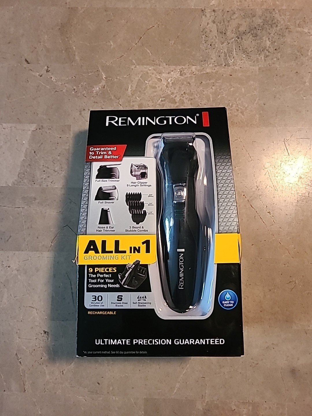 REMINGTON ALL-IN-1 Nose Ear Hair Beard Rechargeable Precision Trimmer & Shaver