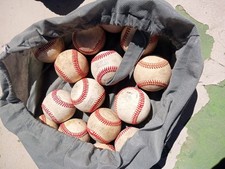 One Dozen Leather baseballs for play or practice, Wilson/Diamond/Adidas/etc.