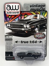 Auto World MCACN Exclusive 1970 Dodge Challenger Black 1 Of 1008