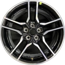 Ford Machined Black Mustang Original Wheel 18x8 2018-2023 Factory Alloy 10157 Ford Machined Black Mustang Original Wheel 18x8 2018-2023 Factory Alloy 10157