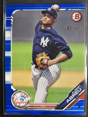 Abreu, Albert - 2019 Bowman Prospect Paper - Blue - 109/150