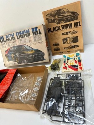 Fujimi Model Black BMW M1 1/24 Scale Plastic Model Rare Item