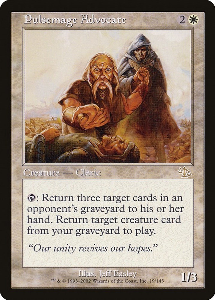 Pulsemage Advocate #19 (LP) Judgment (JUD) MTG