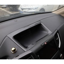 New Carbon Fiber Central Console Navigation Panel For Honda Crv 2012-2016
