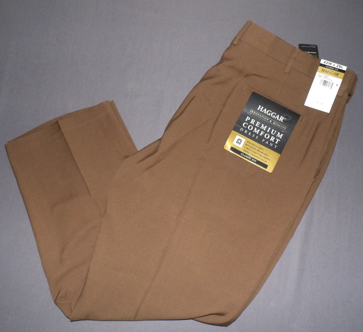 Haggar Microfiber Pants for Men for sale | eBay
