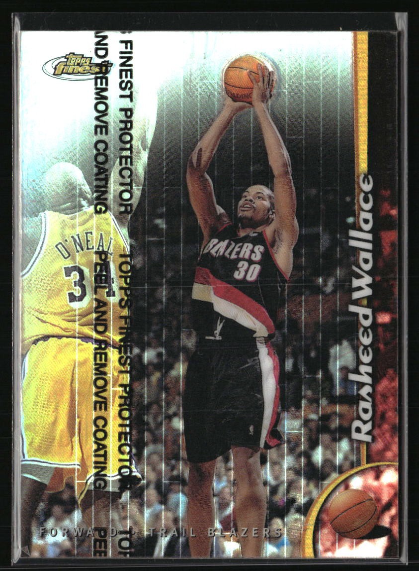 1998-99 Finest #188 Rasheed Wallace Refractors