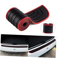 Car Rear Bumper Protector, 35.5inch x2.75inch Car/SUV 35.5x2.75inch Black-Red