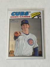 Marlins Owen Caissie 2026 Topps Heritage Chrome RC #88