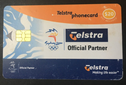 Telstra official Partner 20.00 card. used - Picture 1 of 3