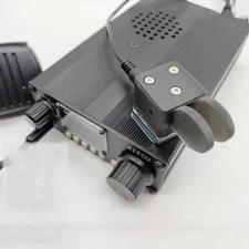 Dual Paddle Automatic Key Shortwave Radio CW Morse Code Key Base Magnetic 