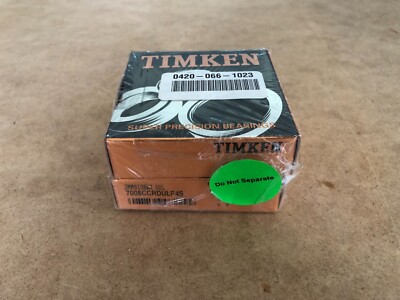 Cuscinetti Di Super Precisione TIMKEN/FAFNIR 3MM9107WI DUL (equivalenti SKF 7007 ACD/P4ADGA)