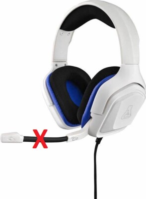 THE G-LAB Korp Cobalt Gaming Headset weiß OHNE MIKROFON