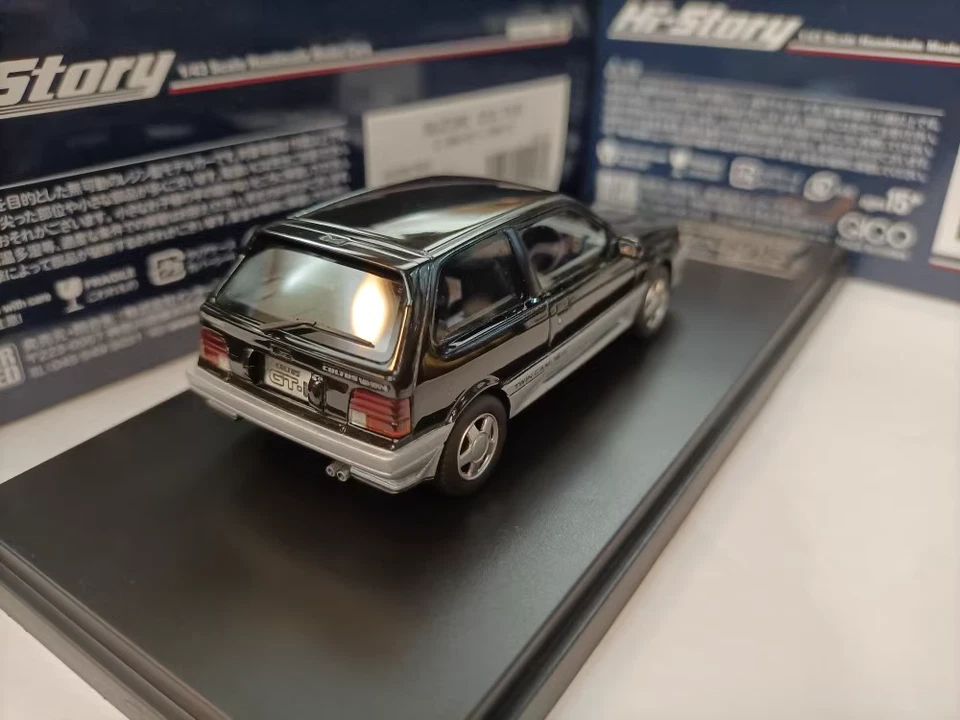Hi Story 1/43 Suzuki Cultus 1300 GTi 1987 Black - Image 3 of 4