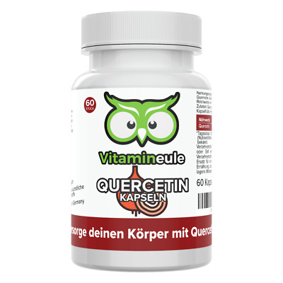 Quercetin Kapseln - 300 mg - vegan - hochdosiert - Vitamineule