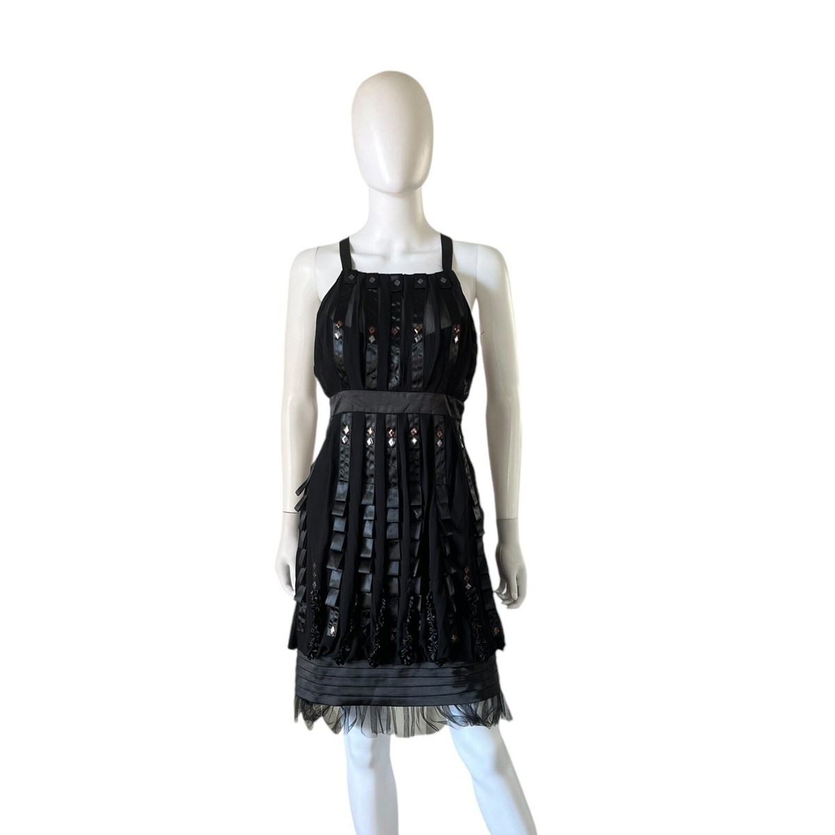 satin lace black dress Dinah And Maxi / | MESHKI Size:4X (28W-30W) cap sleeves supplier-shengshi CHOSMO New Style Sequin