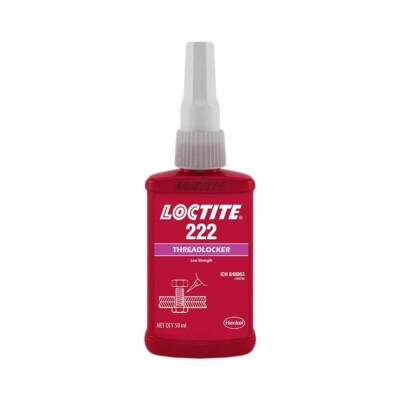 Loctite 222 Threadlocker Low Strength 135334 50 ml Exp: 10/2025