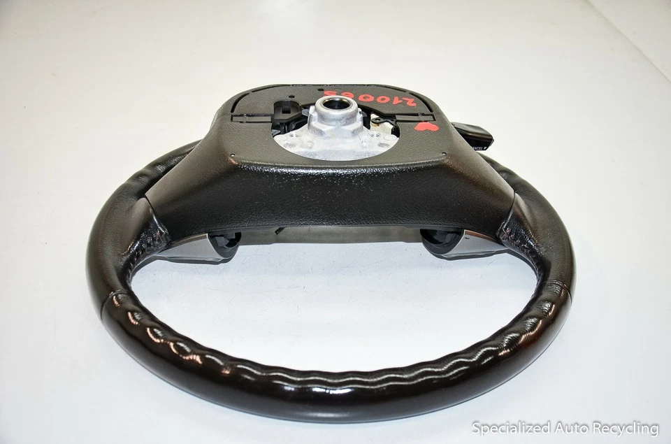 Toyota Highlander 2008-2013 volante cuero negro conjunto OEM Foto 4 de 4