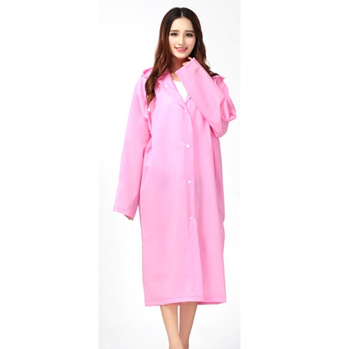 Reusable Rain Outcoat Adult Rain Coat Waterproof Ponchos Outdoor Camping Cycling - Picture 3 of 12