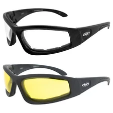 Global Vision Triumphant 24 Photochromic Motorcycle Sunglasses ANSI Z87 2 Pair