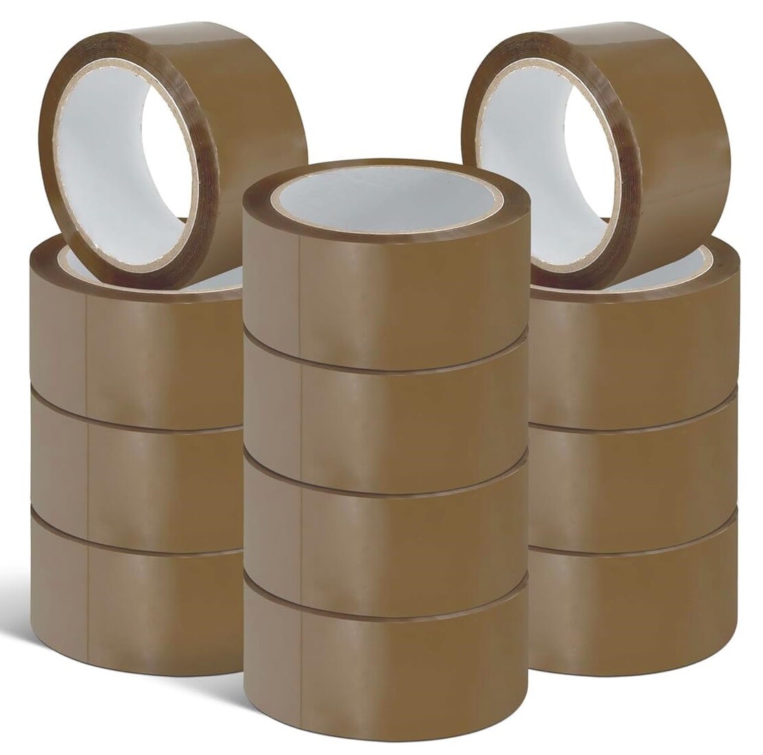 CINTA MARRÓN SELLADO PAQUETE CINTA DE CELLO SEGURA 48MM X 66M