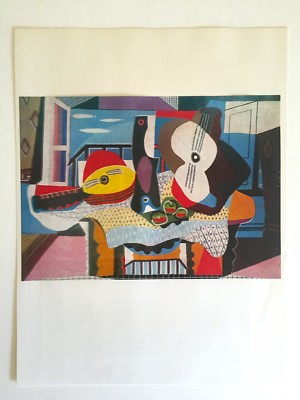 PABLO PICASSO VTG 1964 AUTHENTIC LITHOGRAPH PRINT 