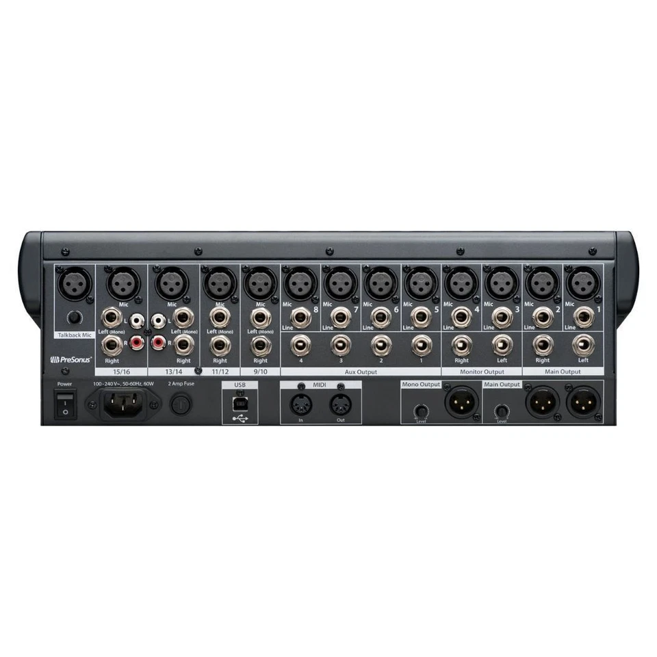 PreSonus StudioLive Classic 16.0.2 16Channel USB Digital Console Mixer - Image 2 of 3