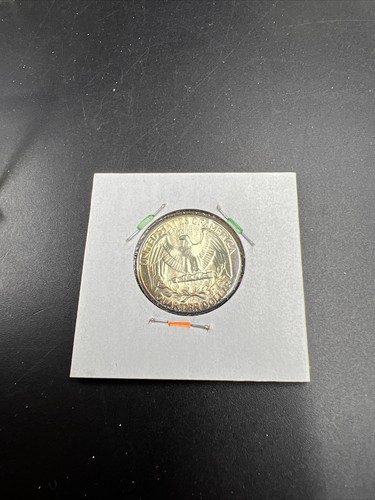 1964 P Washington 25c Silver Quarter Coin Neat Toning CH BU UNC SKU#AB - Picture 7 of 9