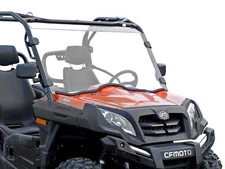 SuperATV CFMOTO UForce 500/ 800 Clear Scratch Resistant Full Windshield (2014+)