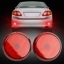 LED Tail Brake Rear Bumper Reflector Light For Toyota Corolla 2007 - 2010 Lights
