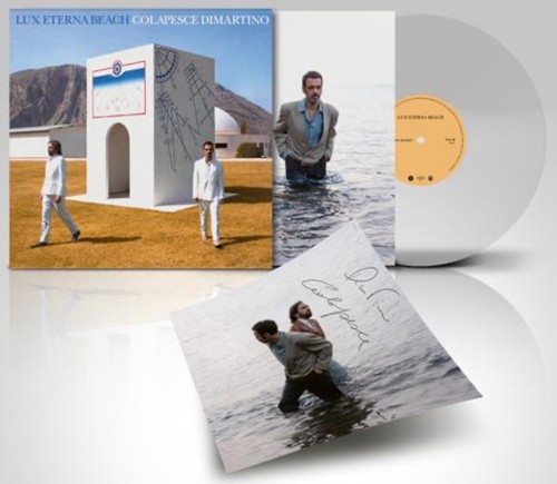 Colapesce Dimartino LP ‘lux Eterna Beach’ Autografato = Signed Colorato, Nuovo prezzo ebay