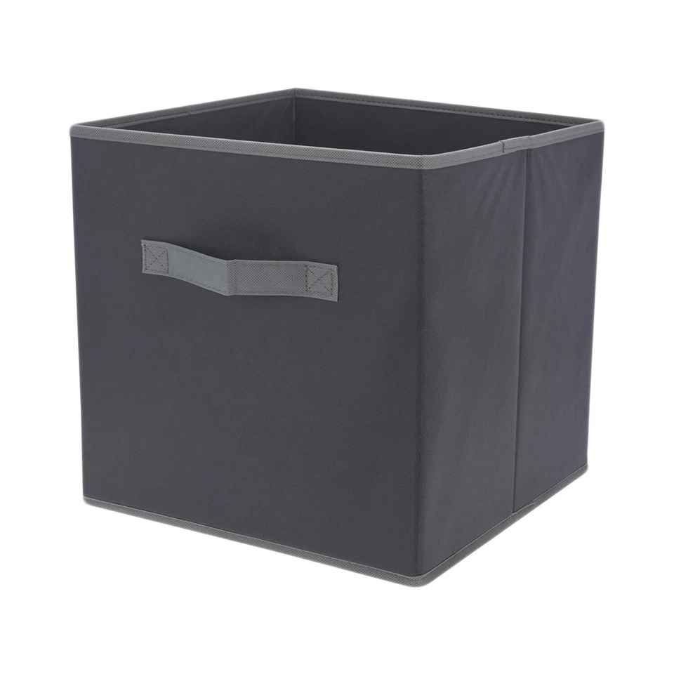 Aufbewahrungsbox Stoffbox Faltbox 30cm faltbar für Kallax Regal Kiste Korb Box - Bild 2 von 4