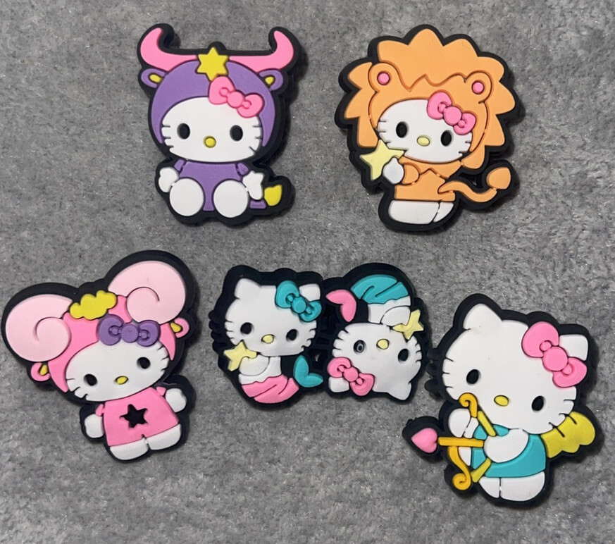 Hello Kitty Dress Up Croc Charm Jibbitz Set  X5 image 2