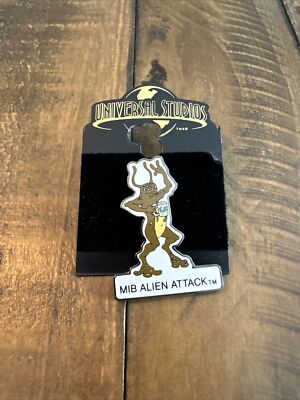 Universal Studios MIB Men In Black Alien Attack Attraction Ride Pin