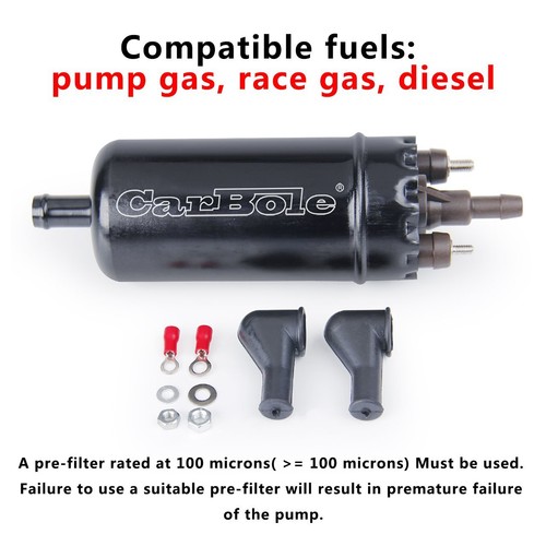 Universal Inline Fuel Pump High Pressure 12V Gasoline Fuel Pump Replace 0580464070 0580453911 – Buy The Best Products In The Online Store - Foto 13