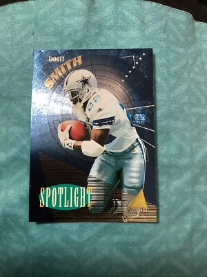 1995 Pinnacle Spotlight Emmitt Smith #1 HOF                             A61