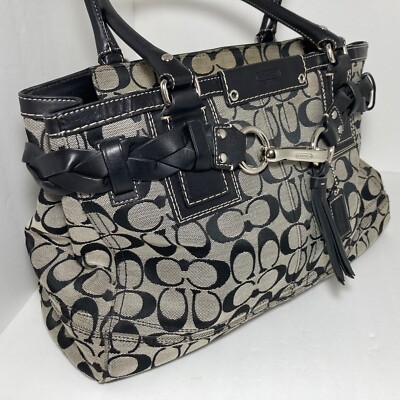 Coach | Bags | Authentic Coach Hampton Signature Carryall Tote 