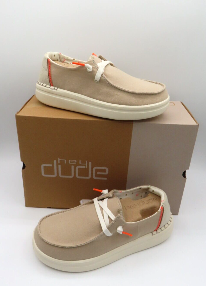 Hey Dude Women's Wendy Rise Chambray Sandshell US 5 / EU 36 | eBay