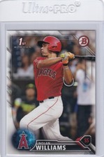 2016 BOWMAN DRAFT 1ST RC NOLAN WILLIAMS LOS ANGELES ANGELS FIRST ROOKIE H5582