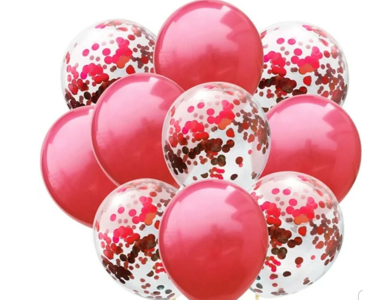 10" Metallic Latex Balloons Chrome Bouquet Wedding Birthday Party