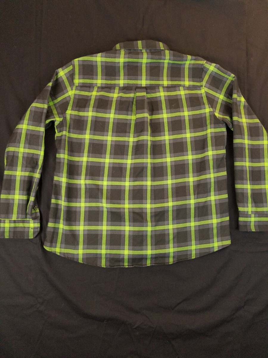 DIXXON “The SHIFTER” FLANNEL Womens 2X Snap Button Shirt Rat
