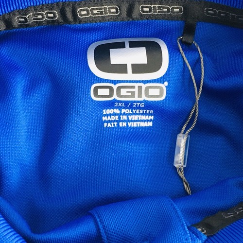 Polo Ogio Red Vines Azul Poliéster Para Hombre Talla 2XL - Imagen 3 de 3