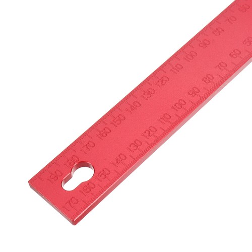 200mm Carpenter Triangle Ruler 90° Right Angle Try Square Woodworking Measuring - Picture 8 of 9