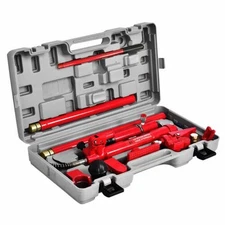 10 Ton Heavy Duty Auto Body Frame Porta Power Hydraulic Jack Repair Kit Ram Lift